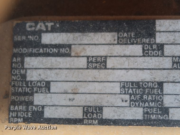 image for item DJ2303 1997 Ford L8000  truck cab and chassis