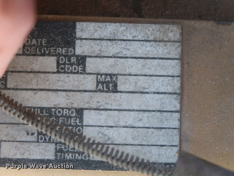 image for item DJ2303 1997 Ford L8000  truck cab and chassis