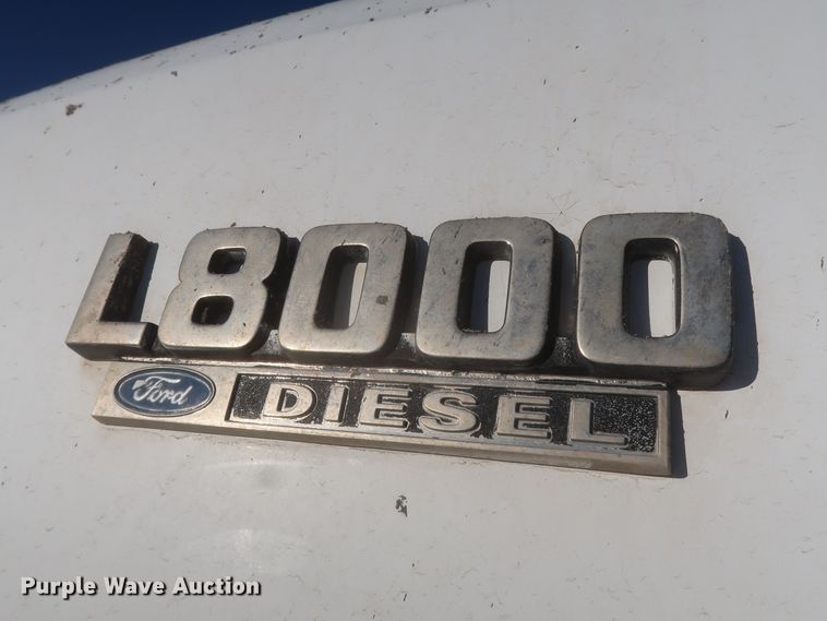 image for item DJ2304 1997 Ford L8000  truck cab and chassis