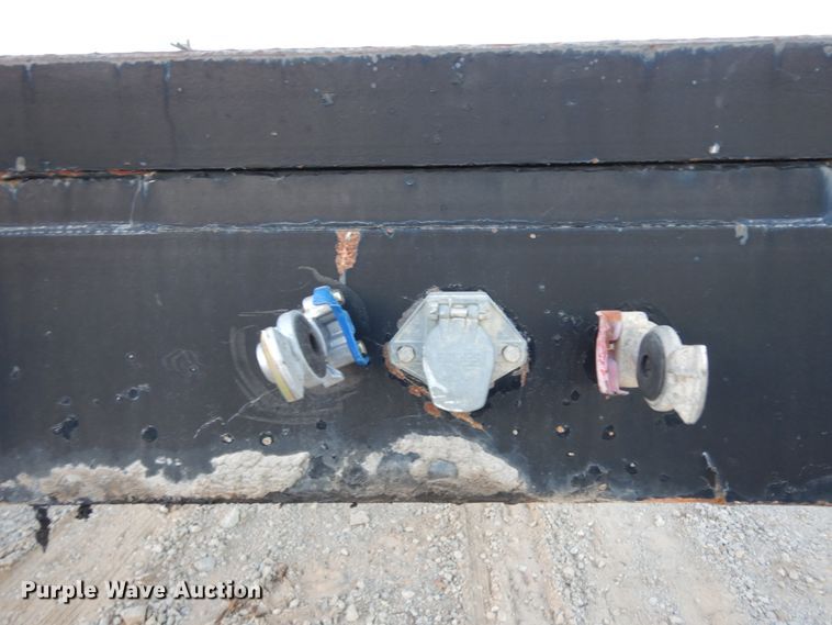 image for item DJ6560 2003 Norris drop deck equipment trailer