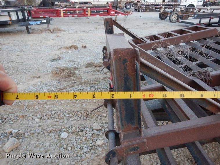 image for item DJ6560 2003 Norris drop deck equipment trailer