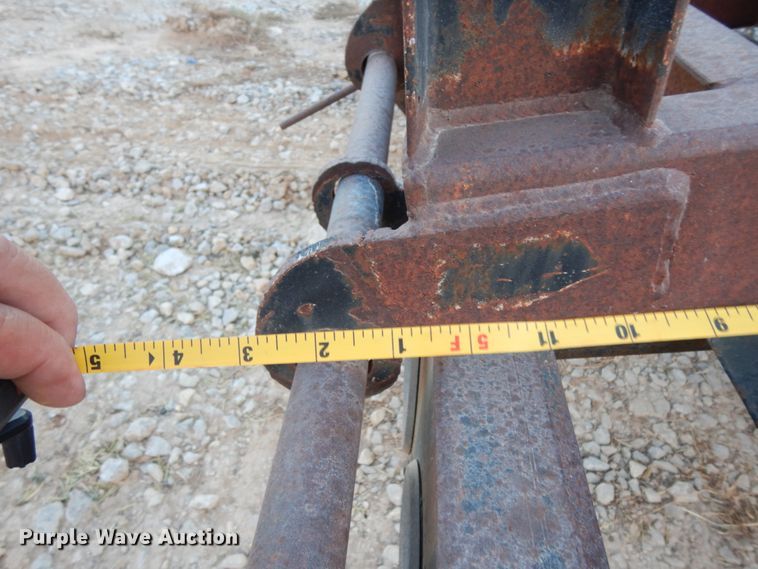 image for item DJ6560 2003 Norris drop deck equipment trailer