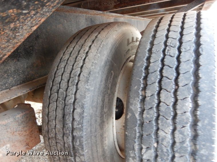 image for item DJ6560 2003 Norris drop deck equipment trailer