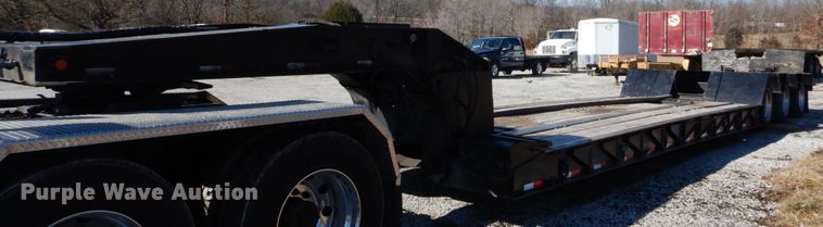 image for item GT9548 1987 Trail King lowboy equipment trailer