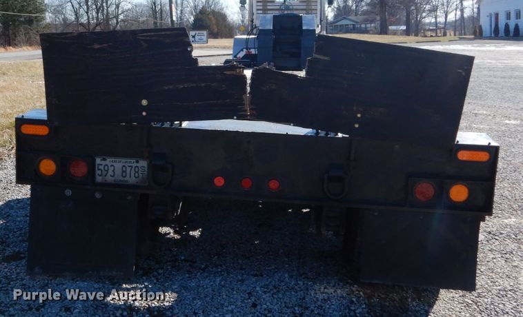 image for item GT9548 1987 Trail King lowboy equipment trailer