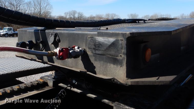 image for item GT9548 1987 Trail King lowboy equipment trailer