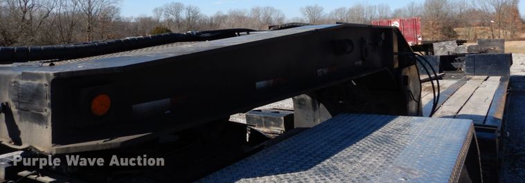 image for item GT9548 1987 Trail King lowboy equipment trailer