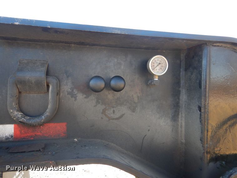 image for item GT9548 1987 Trail King lowboy equipment trailer