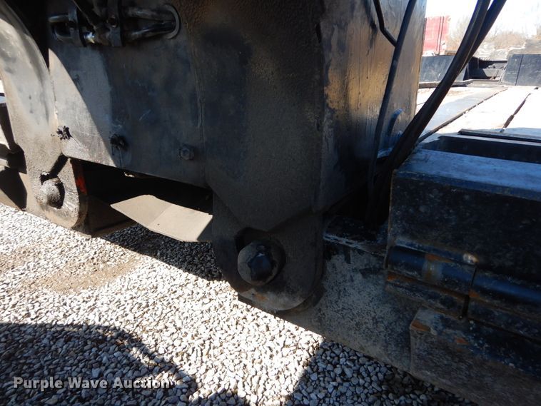 image for item GT9548 1987 Trail King lowboy equipment trailer