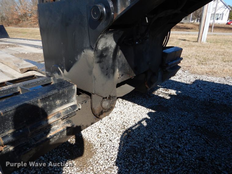 image for item GT9548 1987 Trail King lowboy equipment trailer