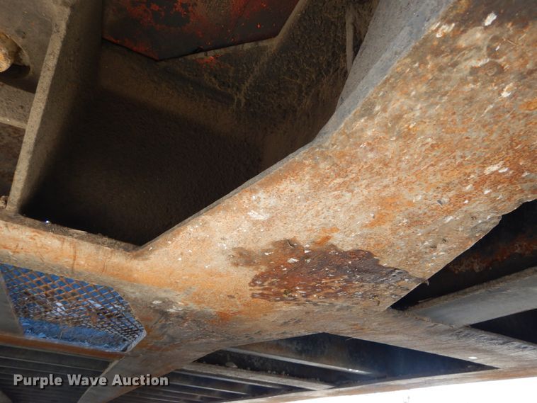 image for item GT9548 1987 Trail King lowboy equipment trailer