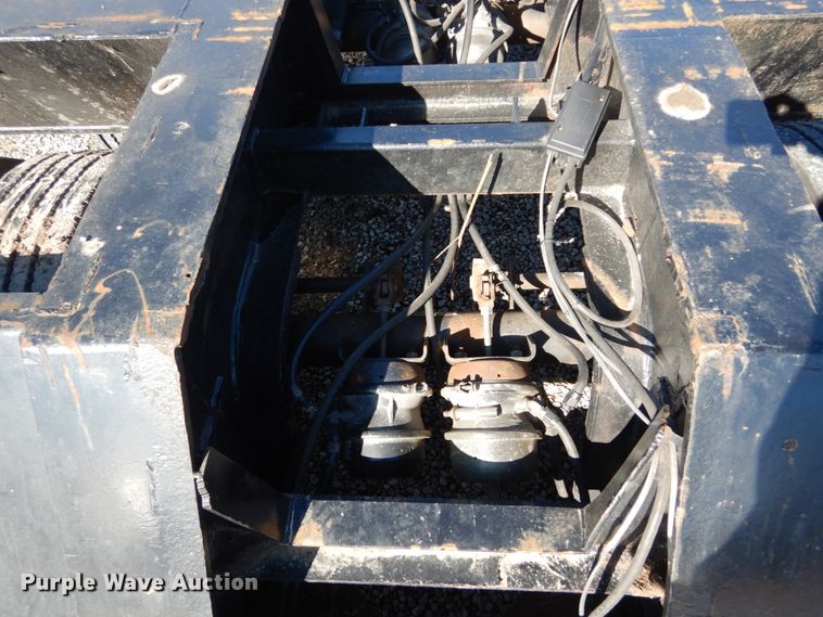 image for item GT9548 1987 Trail King lowboy equipment trailer