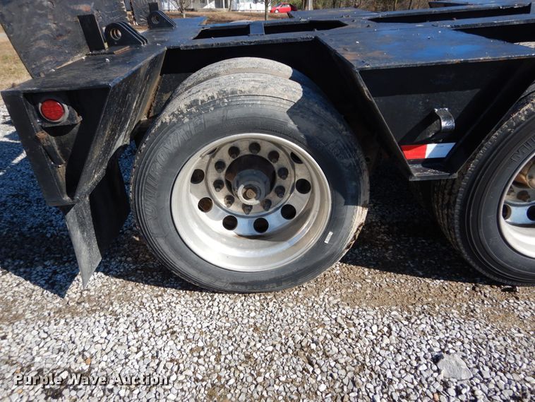 image for item GT9548 1987 Trail King lowboy equipment trailer