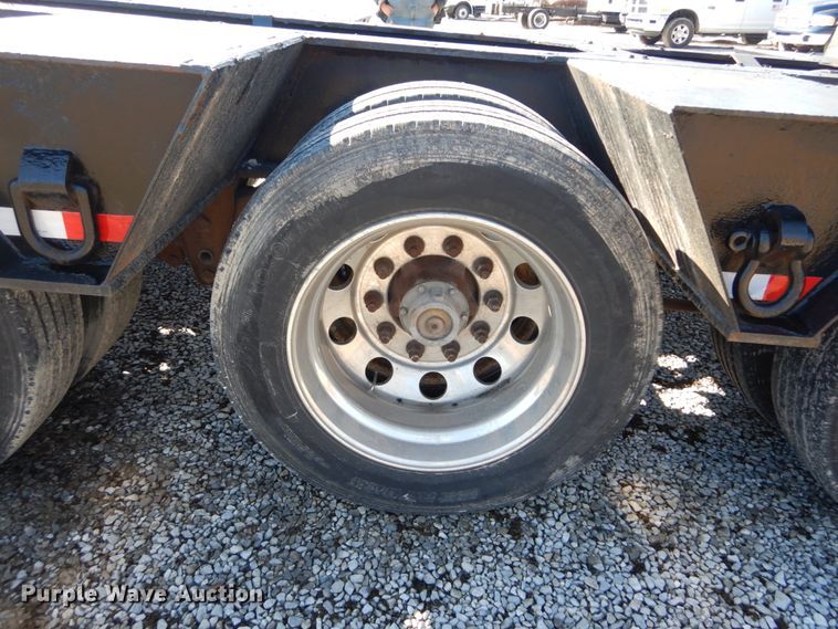 image for item GT9548 1987 Trail King lowboy equipment trailer