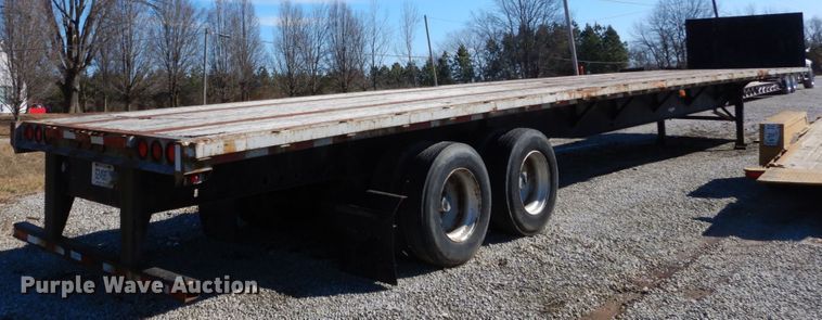 image for item GT9549 1997 Wabash flatbed trailer