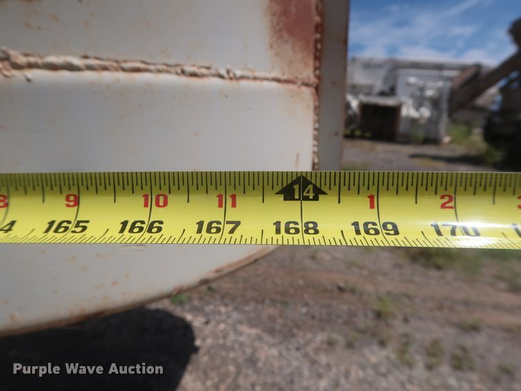 image for item HT9727 1956 Fruehauf flatbed trailer