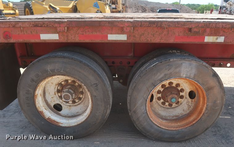 image for item HT9728 1980 Dorsey flatbed trailer