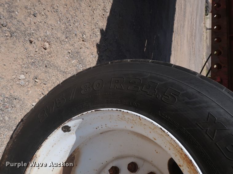 image for item HT9728 1980 Dorsey flatbed trailer