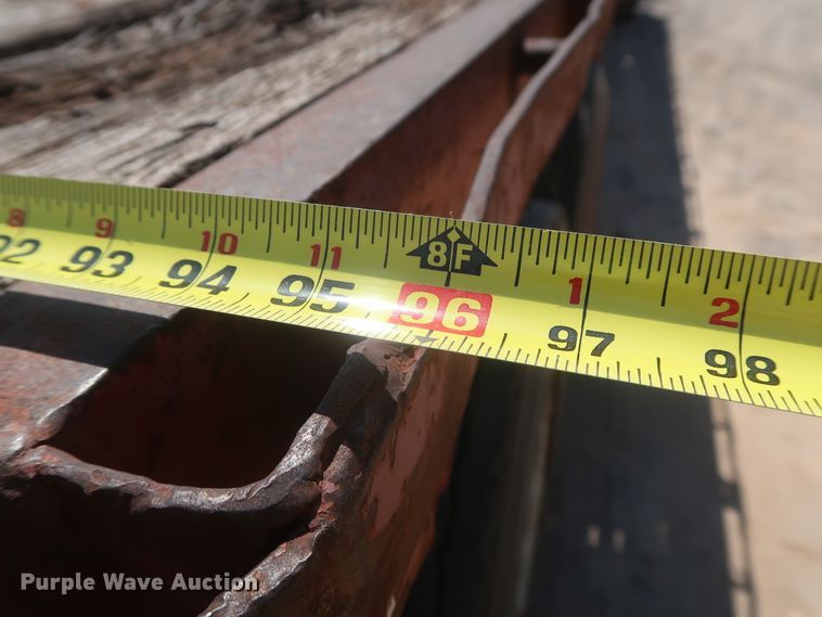 image for item HT9728 1980 Dorsey flatbed trailer