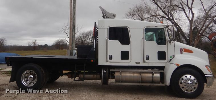 image for item HV9551 2012 Kenworth T370  flatbed truck