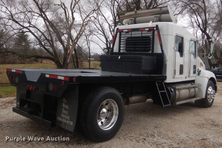 image for item HV9551 2012 Kenworth T370  flatbed truck