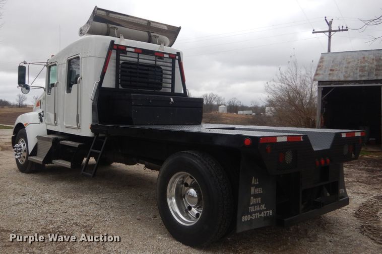 image for item HV9551 2012 Kenworth T370  flatbed truck