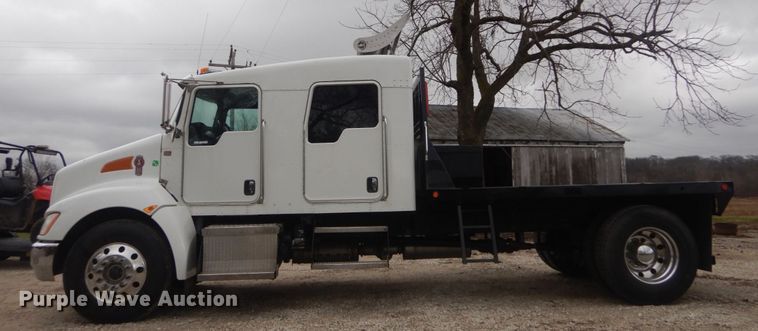 image for item HV9551 2012 Kenworth T370  flatbed truck