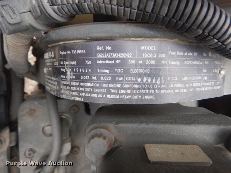 image for item HV9551 2012 Kenworth T370  flatbed truck