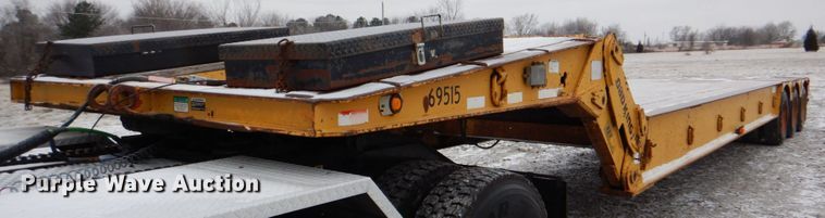 image for item HX9148 1999 Load King 353 LFM  equipment trailer