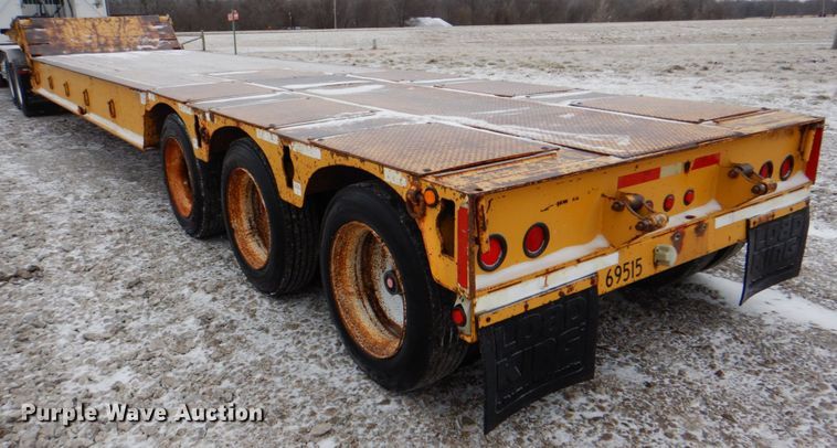 image for item HX9148 1999 Load King 353 LFM  equipment trailer