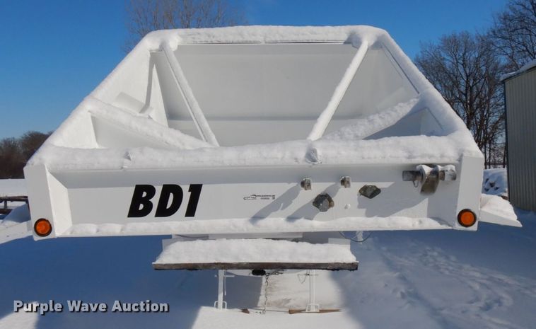 image for item HX9608 1998 Corn Belt MFG  bottom dump trailer