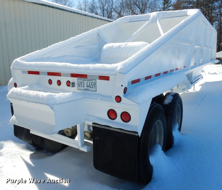 image for item HX9608 1998 Corn Belt MFG  bottom dump trailer
