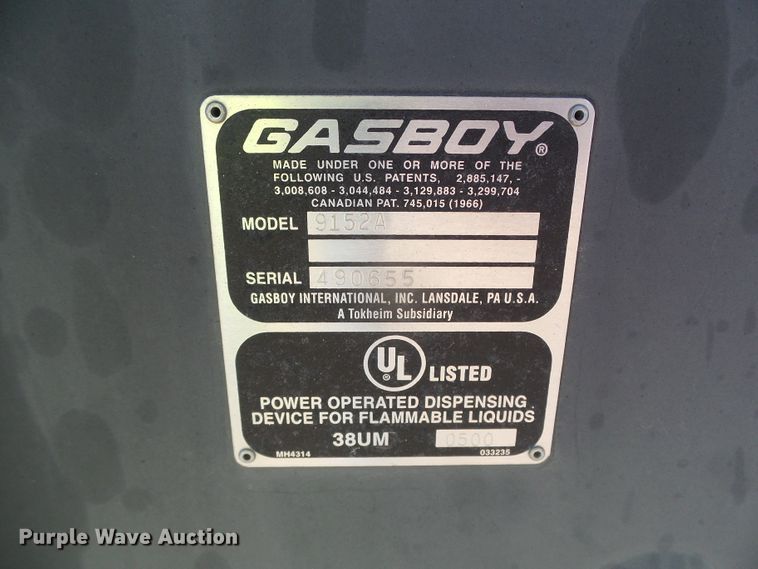 image for item DG8473 Wemac fuel tank