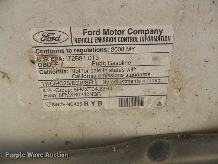 image for item DG8478 2008 Ford F150 XL  pickup truck