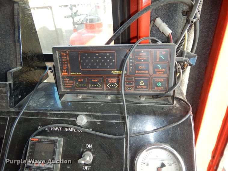 image for item DJ2879 2005 Peterbilt 320  paint striping truck