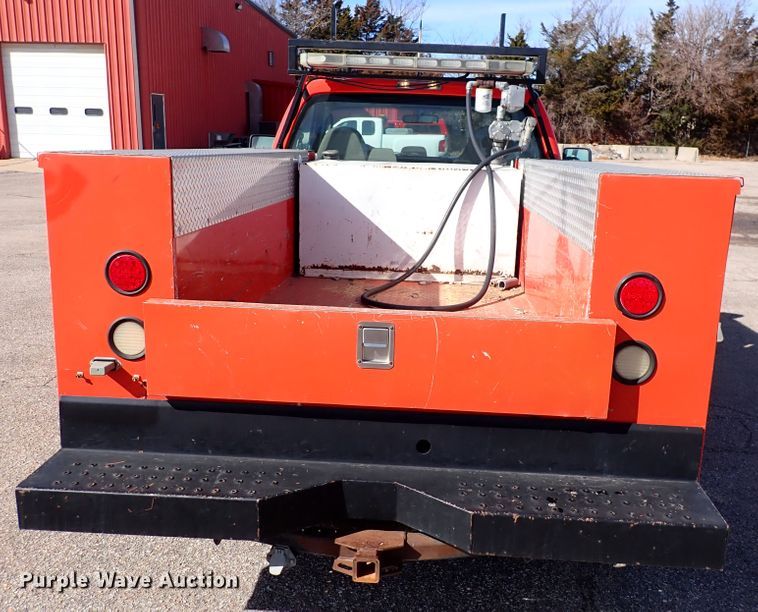 image for item DK4507 2008 Ford F250 Super Duty  utility bed pickup truck