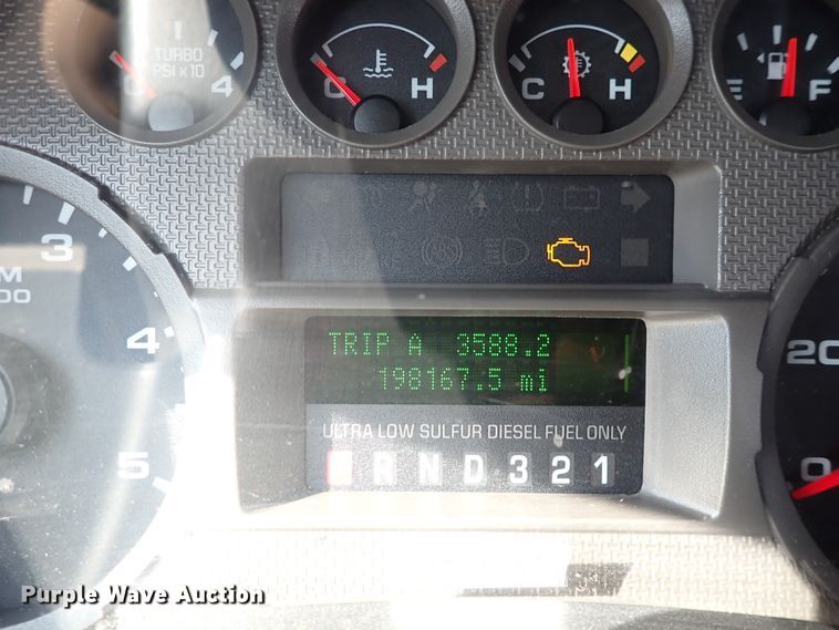 image for item DK4507 2008 Ford F250 Super Duty  utility bed pickup truck