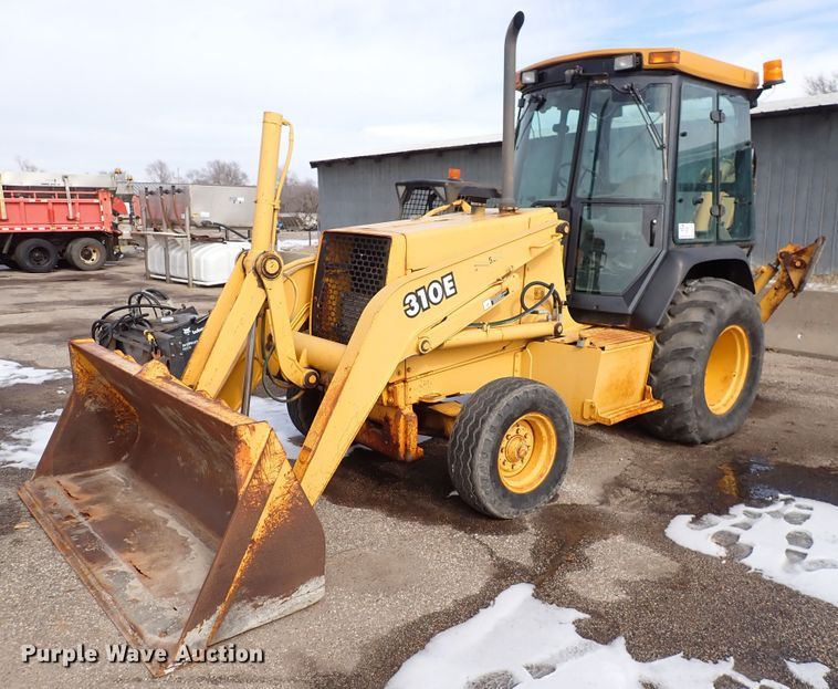 image for item DK4512 1997 John Deere 310E  backhoe