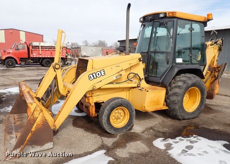 image for item DK4512 1997 John Deere 310E  backhoe
