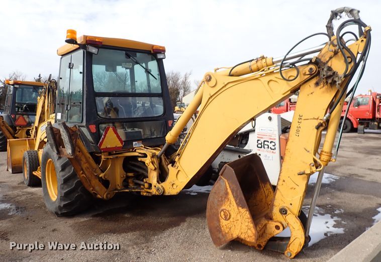 image for item DK4512 1997 John Deere 310E  backhoe