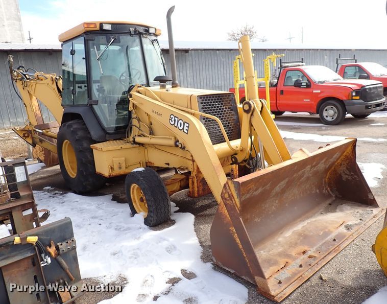 image for item DK4512 1997 John Deere 310E  backhoe