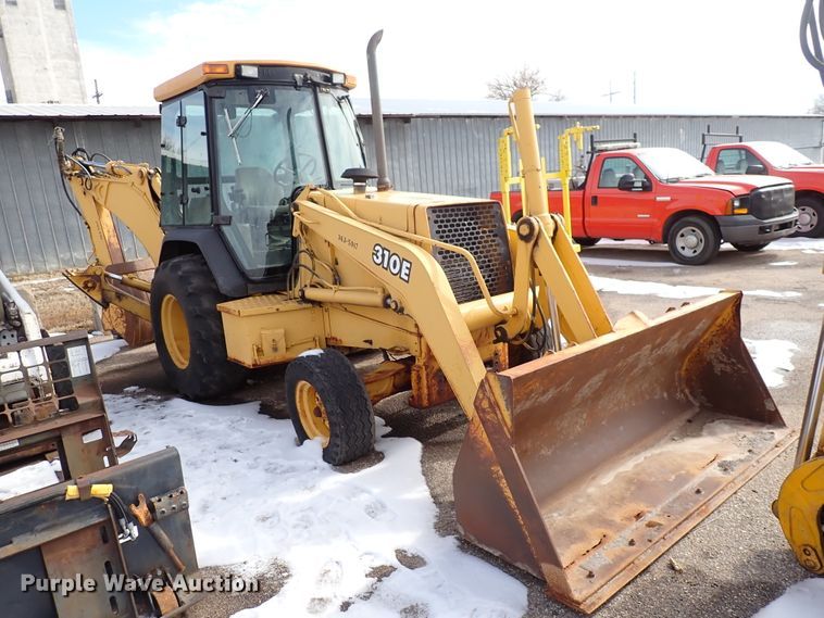 image for item DK4512 1997 John Deere 310E  backhoe