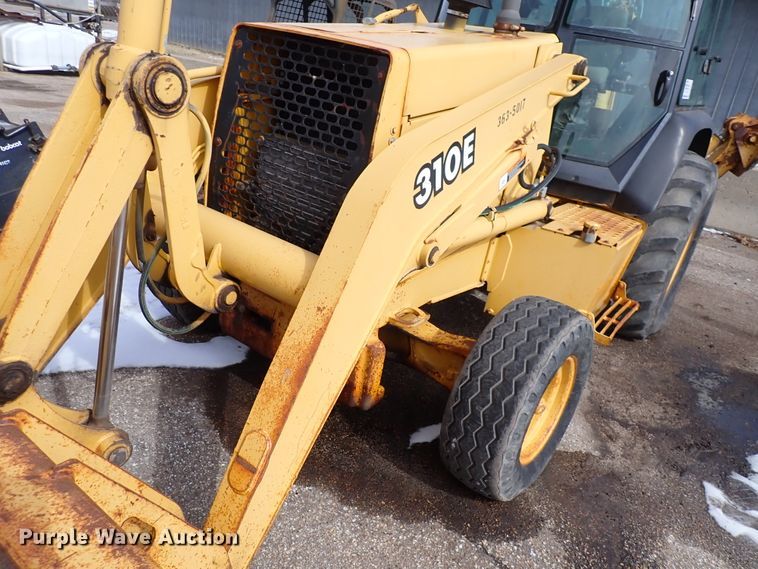 image for item DK4512 1997 John Deere 310E  backhoe