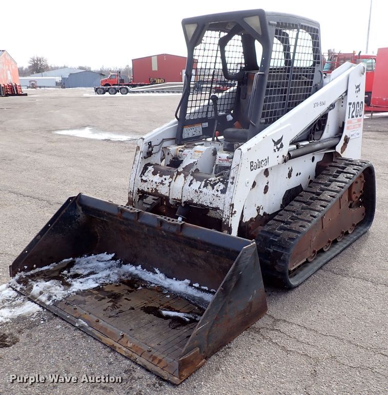 image for item DK4530 2001 Bobcat T200  tracked skid steer loader