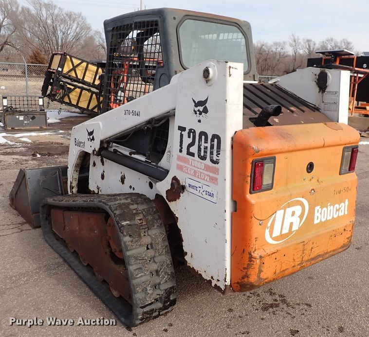 image for item DK4530 2001 Bobcat T200  tracked skid steer loader