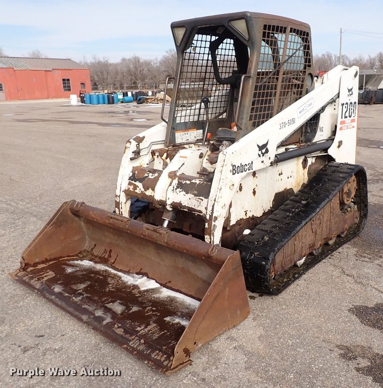 image for item DK4531 2001 Bobcat T200  tracked skid steer loader