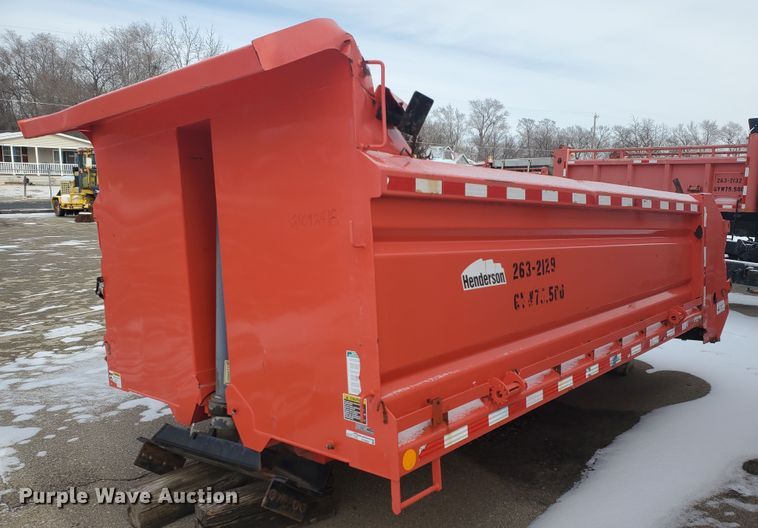 image for item EY9592 2013 Henderson dump bed