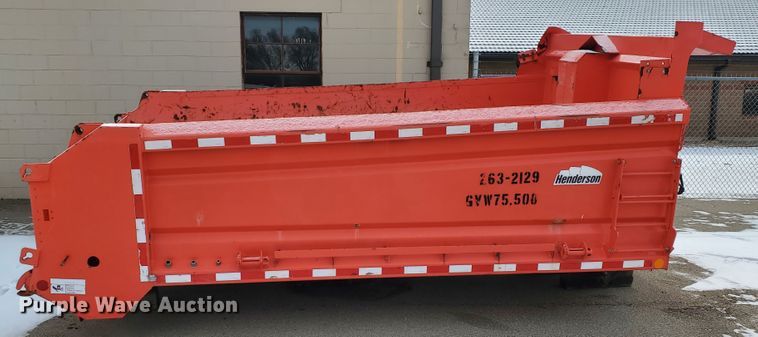 image for item EY9592 2013 Henderson dump bed