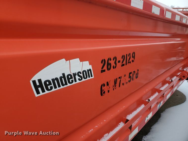 image for item EY9592 2013 Henderson dump bed