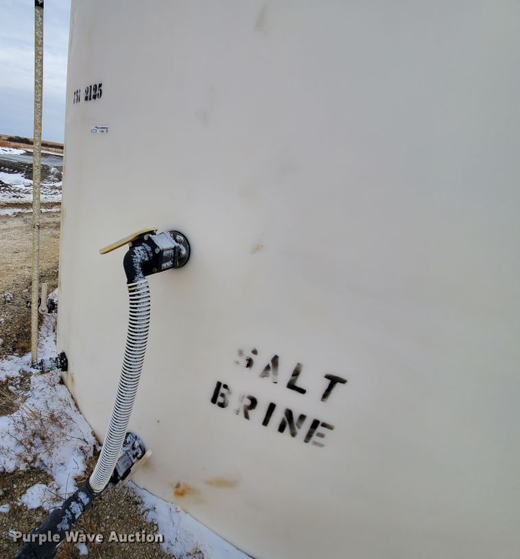 image for item EY9601 2005 Varitech SII5330 salt brine storage tank